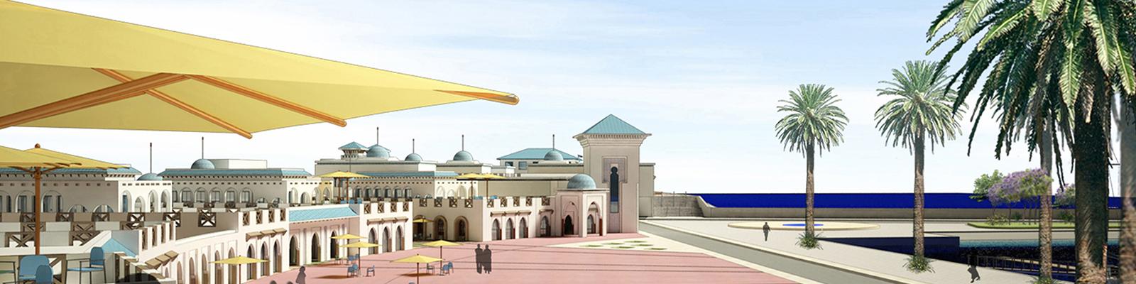 Foncière Chellah. Immobilier tertiaire Développement du tourisme au Maroc. Port de plaisance M'Diq. Port tetouan.